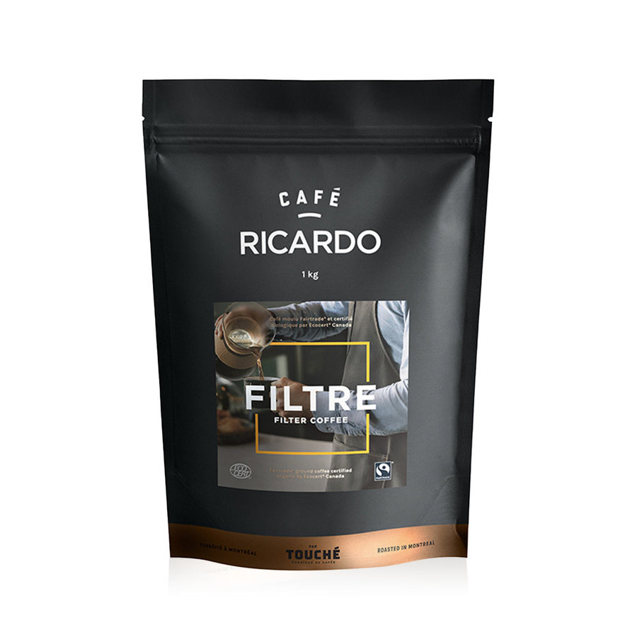 Bag of RICARDO Ground Filter Coffee, 1 kg - Photo 0