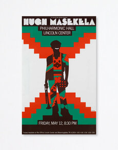 Milton Glaser: Hugh Masekela, 1967