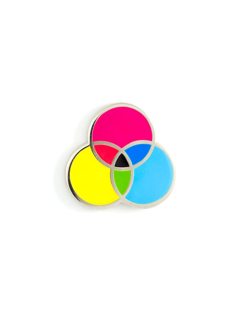 CMYK Enamel Pin