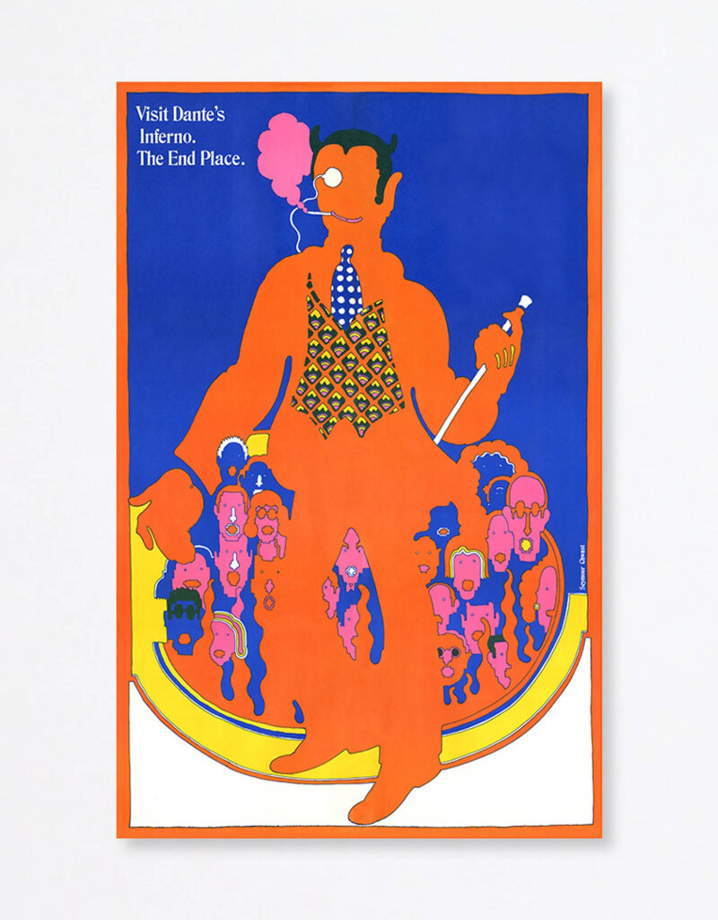 Seymour Chwast: Visit Dante's Inferno, 1967