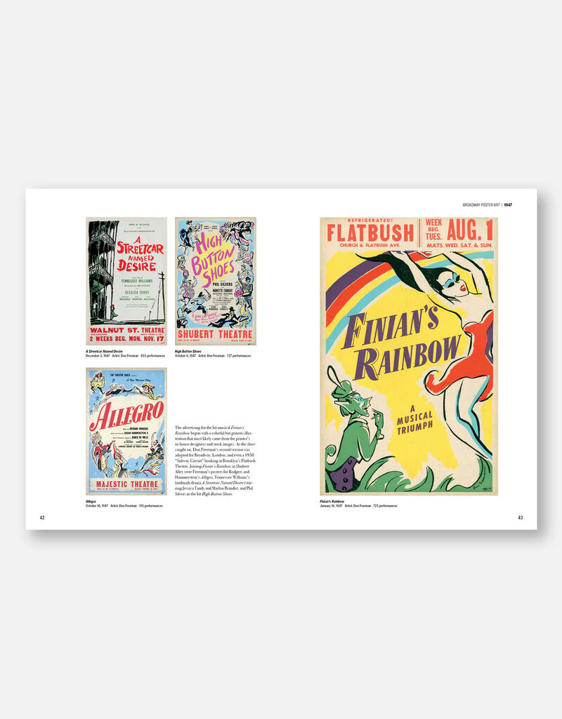 Broadway Poster Art: 1945–1969