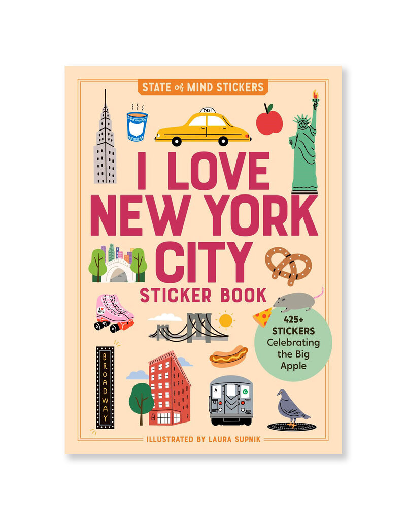 I Love New York City Sticker Book
